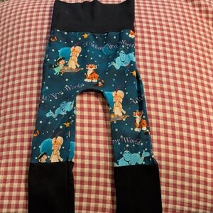 Blue Aladdin Themed Leggings Grow With Me 18month-3T